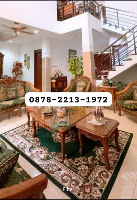 rumah lux mewah di komplek batununggal indah bandung
