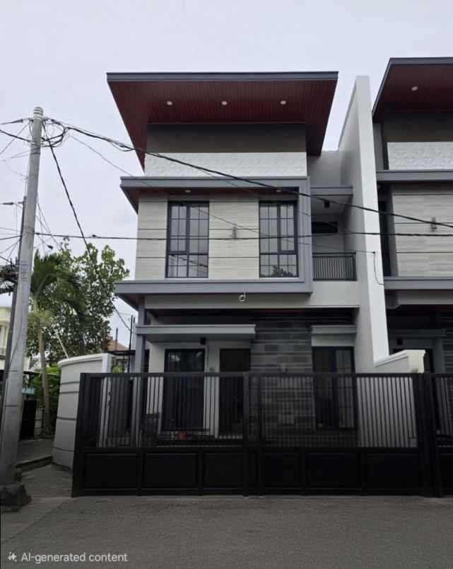 rumah manyar jaya new gress minimalis strategis bagus
