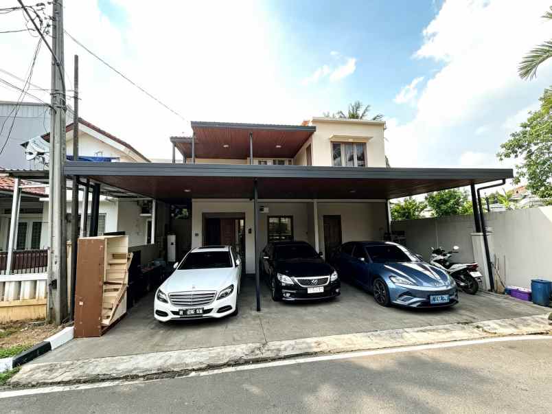 rumah mewah 2 lantai siap huni di mediterania cikunir