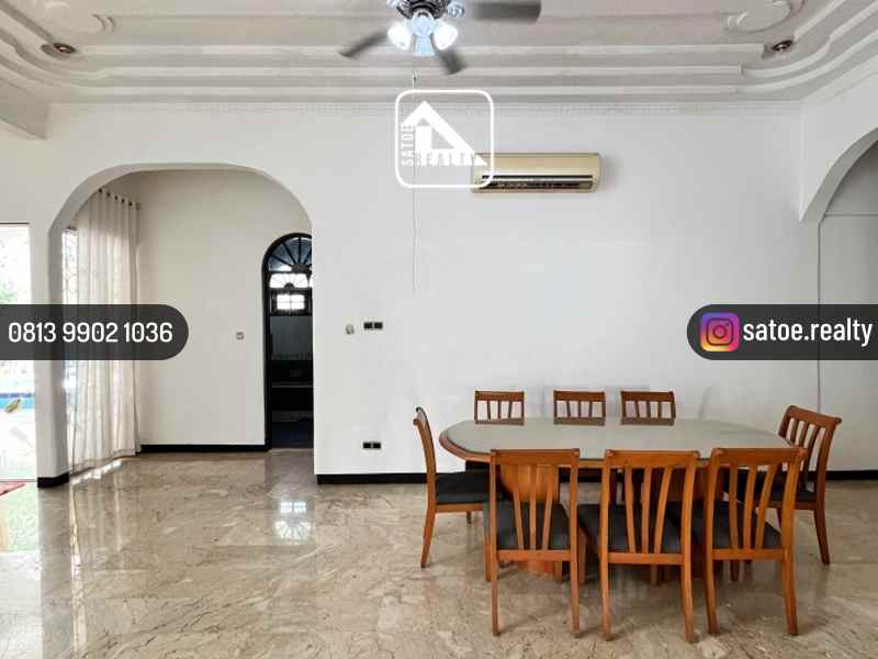 rumah mewah lama hitung tanah di cipete selatan