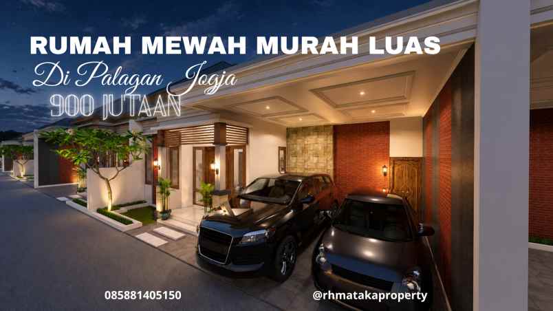 rumah mewah luas di palagan