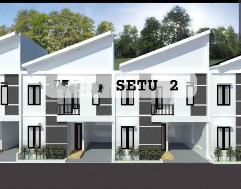 rumah murah setu cipayung jakarta timur 2 lantai