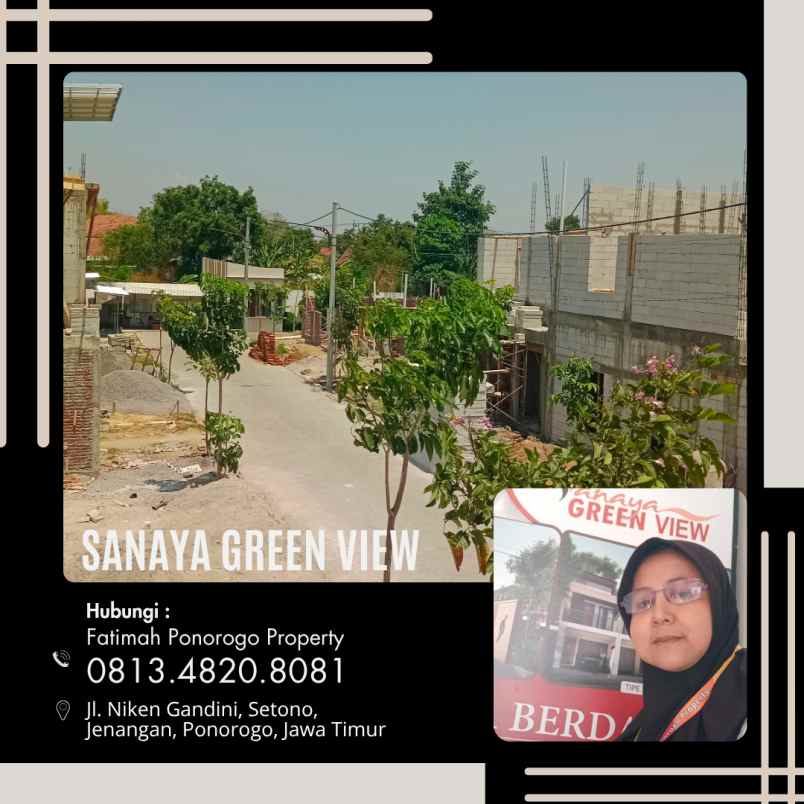 rumah nyaman lokasi strategis syariah ponorogo