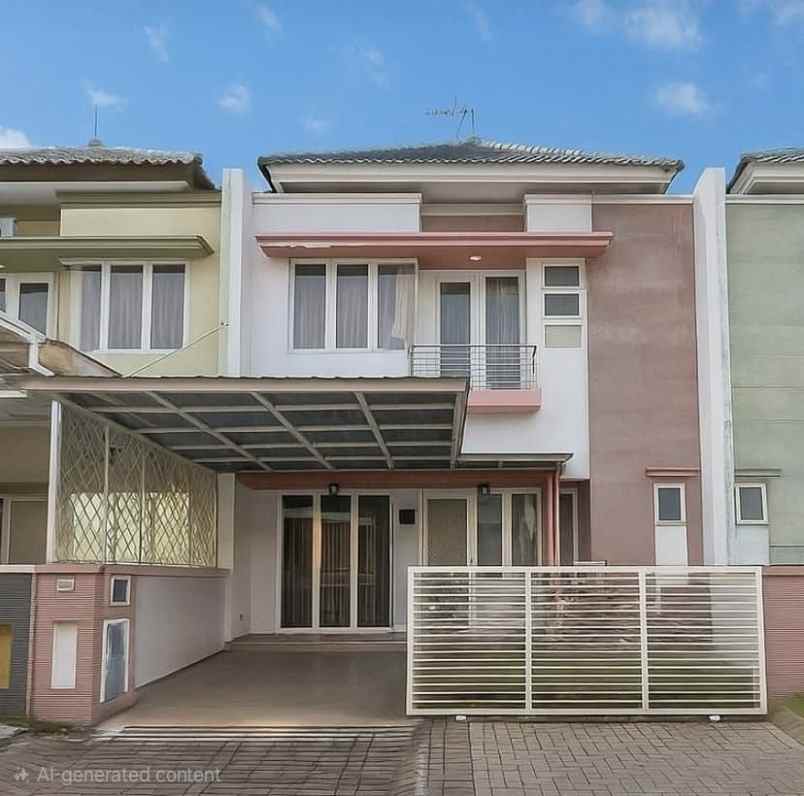 rumah pakuwon city san diego minimalis strategis