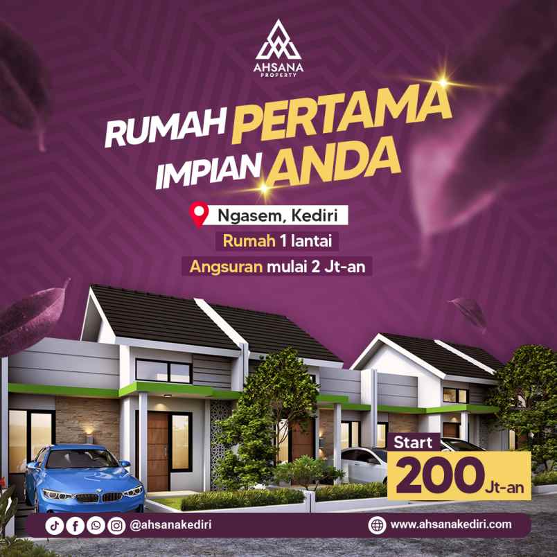 rumah pertama impian anda harga mulai 200 jutaan