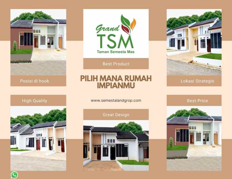 rumah perumahan taman semesta