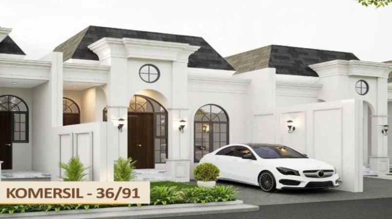 rumah pondok banten indah di kota serang