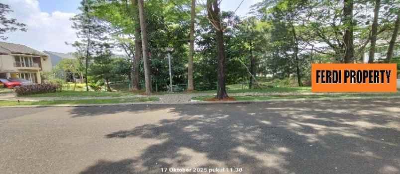 rumah rapi cantik depan taman citra gran cibubur