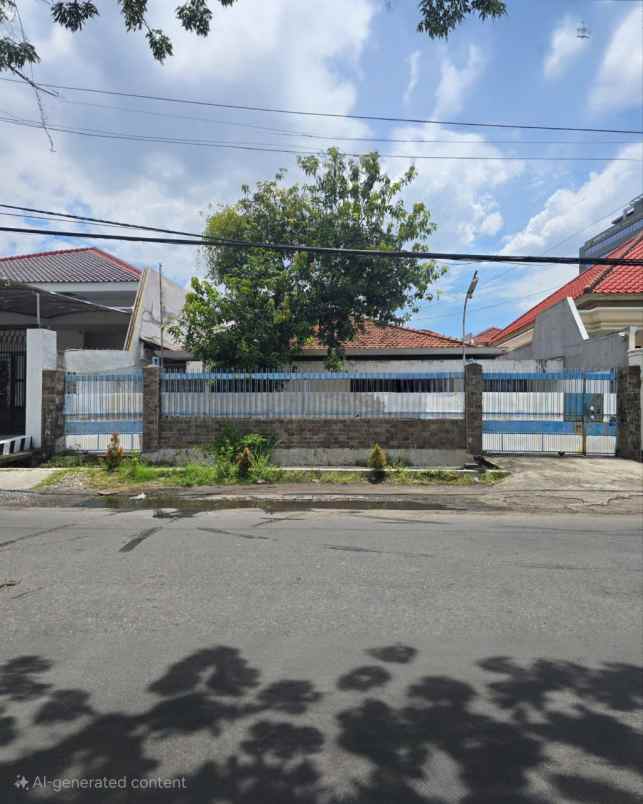 rumah raya dharmahusada strategis langka