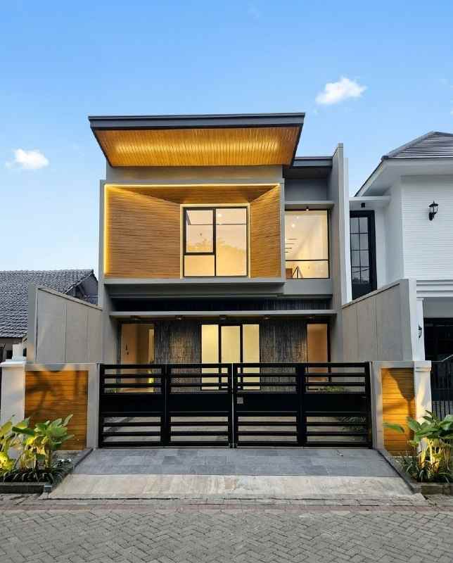 rumah rungkut asri new minimalis siap huni boulevard