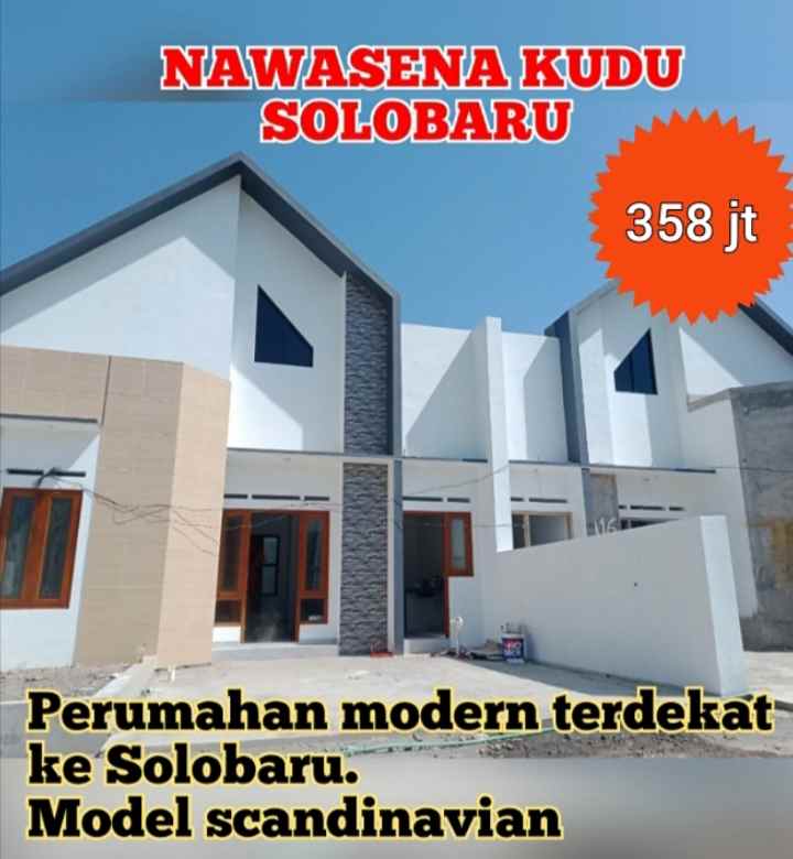 rumah scandinavian murah nawasena kudu solobaru