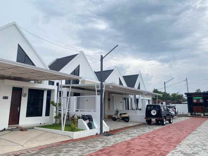 rumah scandinovian modern di prambanan klaten