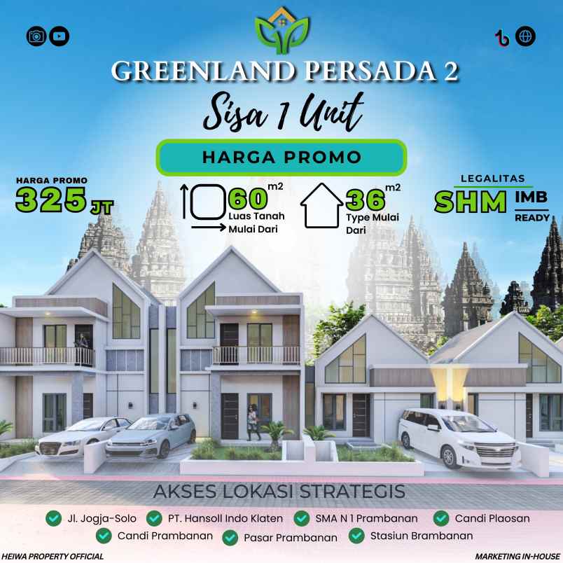 rumah scandinovian modern di prambanan klaten