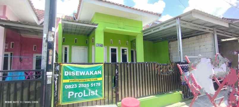 rumah sewa 2 kamar 5 menit kampus telkom purwokerto