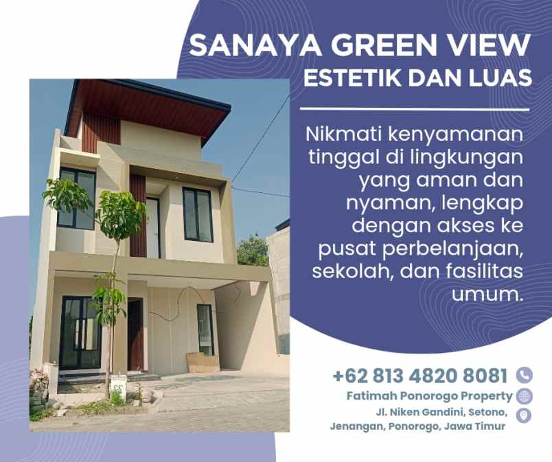 rumah terlaris di lokasi strategis ponorogo