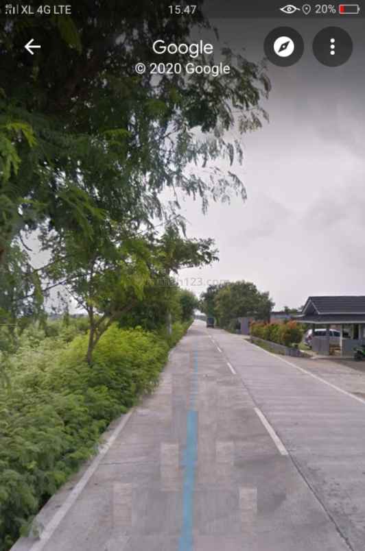 tanah di sawah luhur kasemen kota serang banten