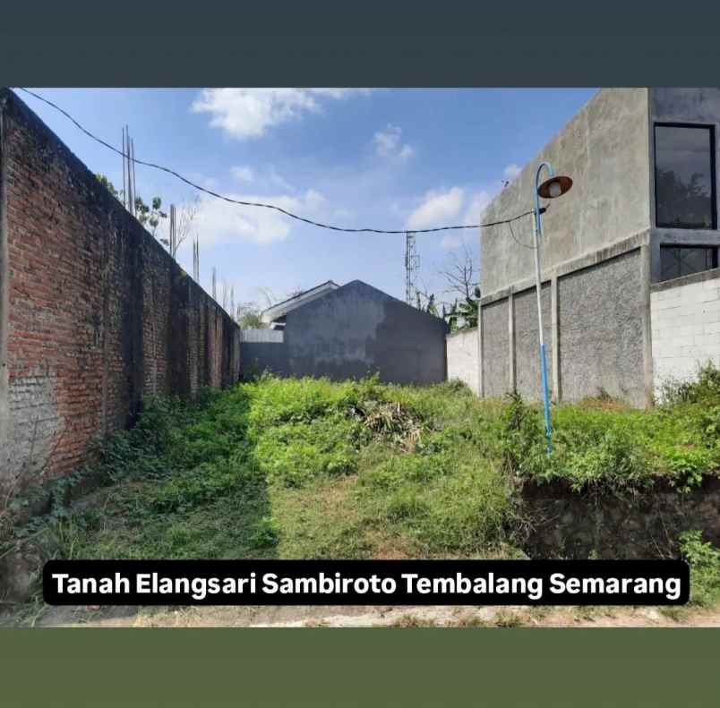 tanah elangsari sambiroto semarang