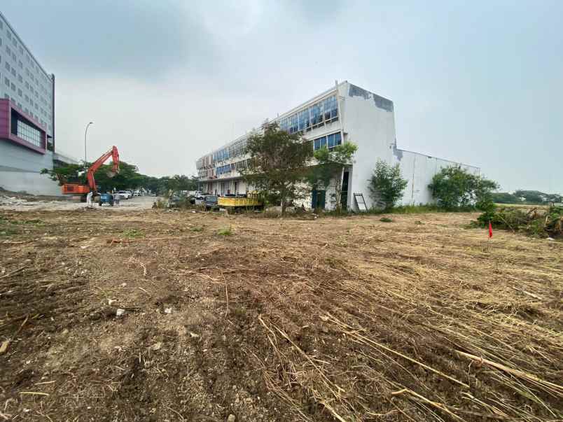 tanah jl kenari jaya delta