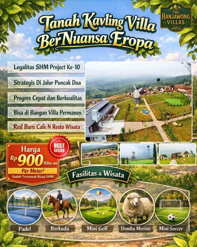 tanah kavling di sukamakmur bogor