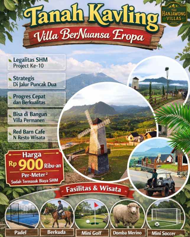 tanah kavling di sukamakmur bogor