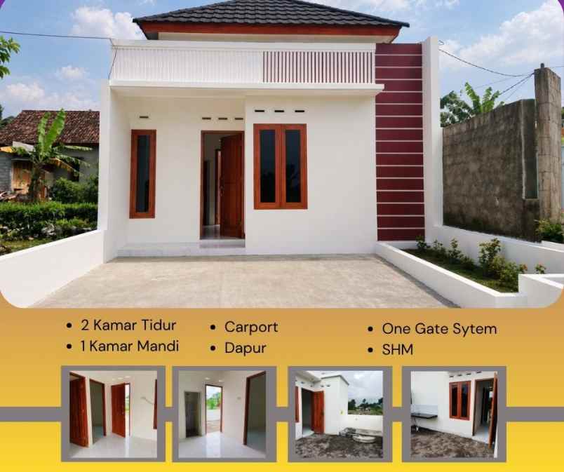 200 jutaan udah bisa punya rumah di prambanan