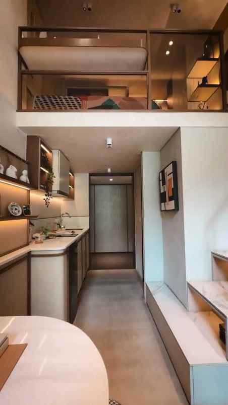 apartemen 2 lantai hanya 400 jutaan di lippo village