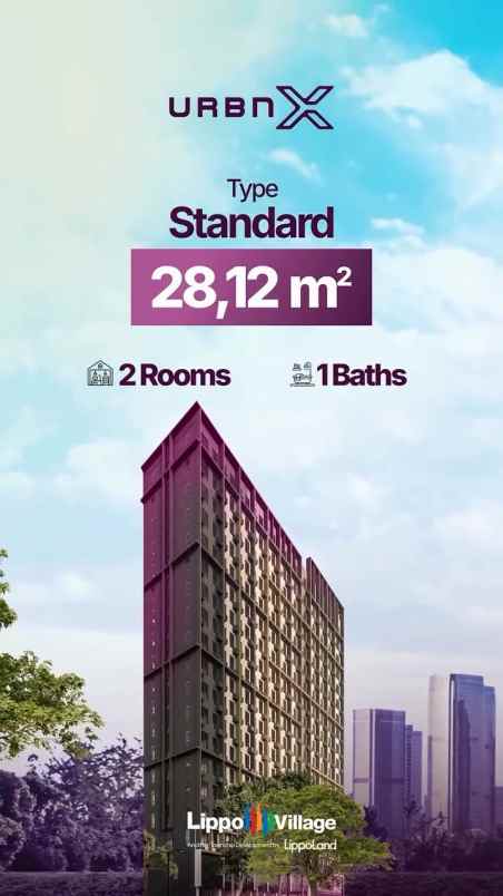 apartemen 2 lantai hanya 400 jutaan di lippo village