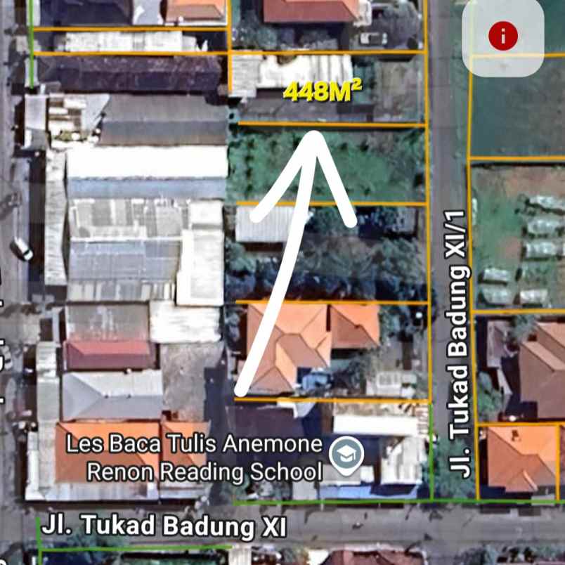 dijual 4 48 are jl tukad badung xi renon denpasar
