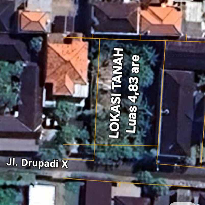 dijual 4 83 are jl drupadi sumerta klod renon denpasar