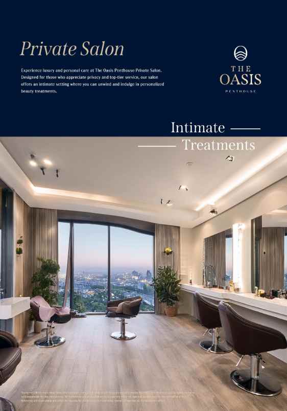dijual apartemen the oasis penthouse jalan
