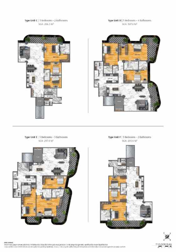 dijual apartemen the oasis penthouse jalan