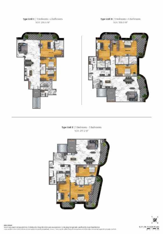 dijual apartemen the oasis penthouse jalan