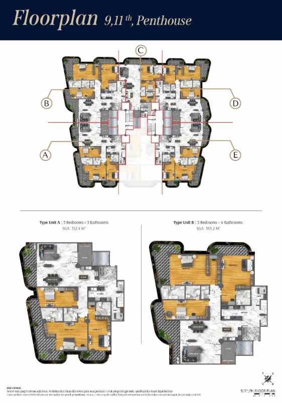 dijual apartemen the oasis penthouse jalan