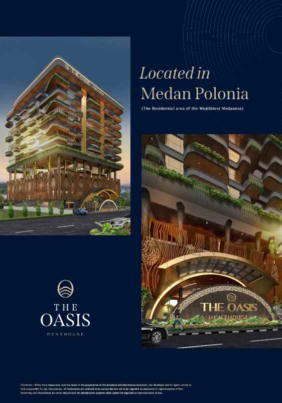 dijual apartemen the oasis penthouse jalan