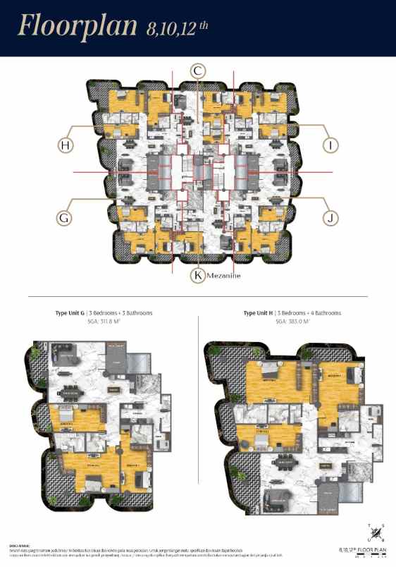 dijual apartemen the oasis penthouse jalan
