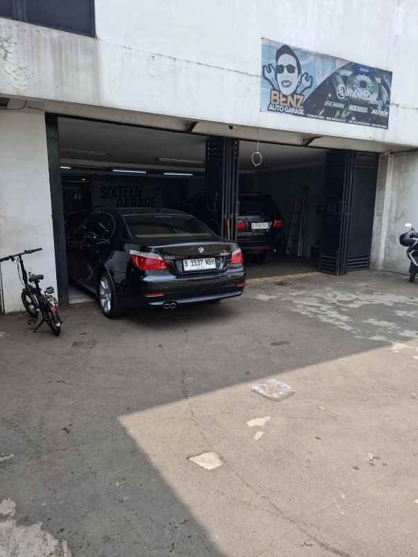 dijual ex bengkel di bintaro