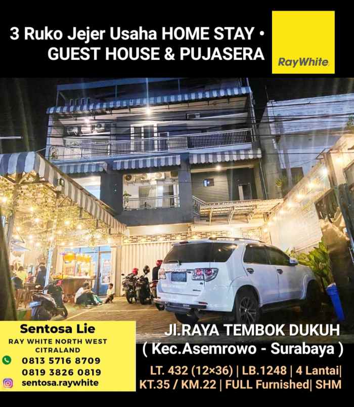 Dijual Guest House Jl Raya Tembok Dukuh Bubutan Surabaya - 35 Ktidur