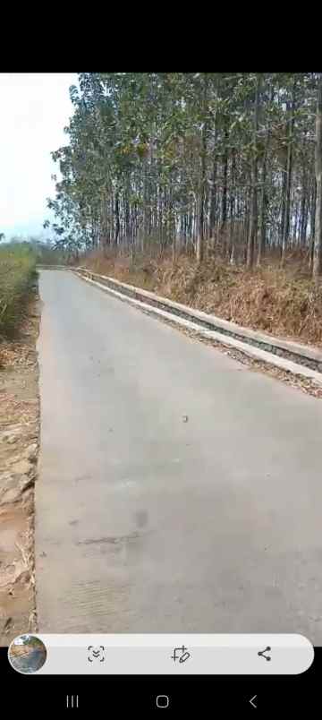 dijual lahan zona perumahan cikancung kab bandung