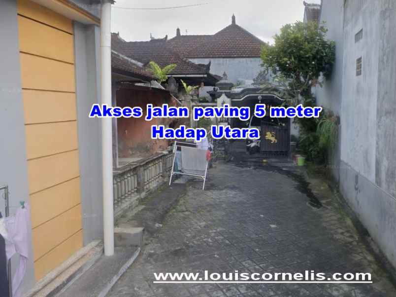 dijual murah tanah bonus rumah di kebo iwa denpasar