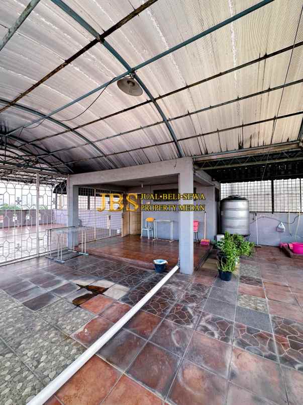 dijual ruko gandeng di jalan pasar 3 krakatau medan