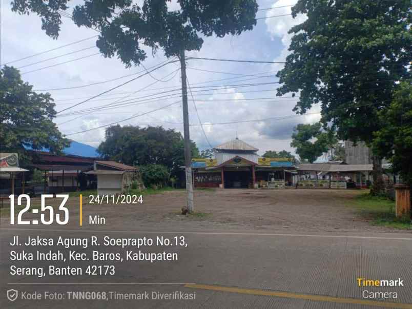 dijual ruko gudang kantor jalan raya serang