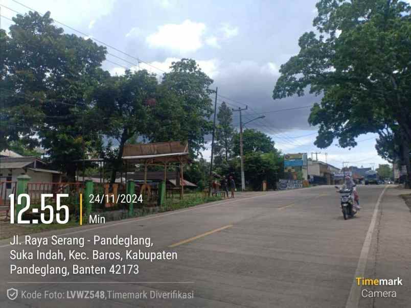 dijual ruko gudang kantor jalan raya serang