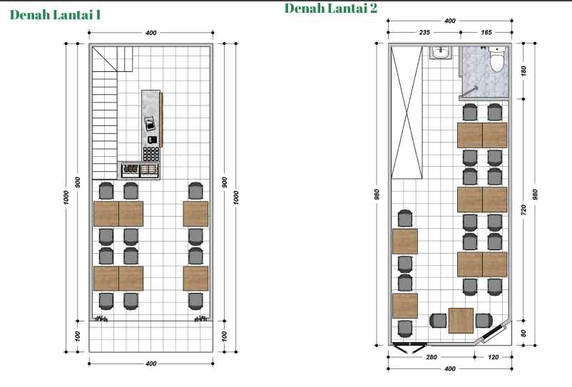 dijual ruko gudang kantor jl jegang no 1