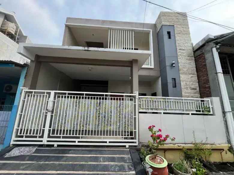 dijual rumah babatan indah surabaya
