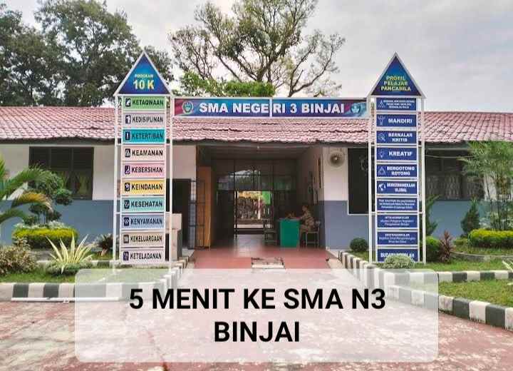 dijual rumah binjai
