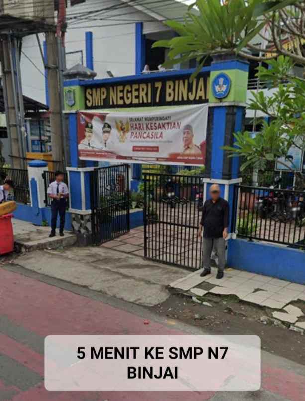 dijual rumah binjai