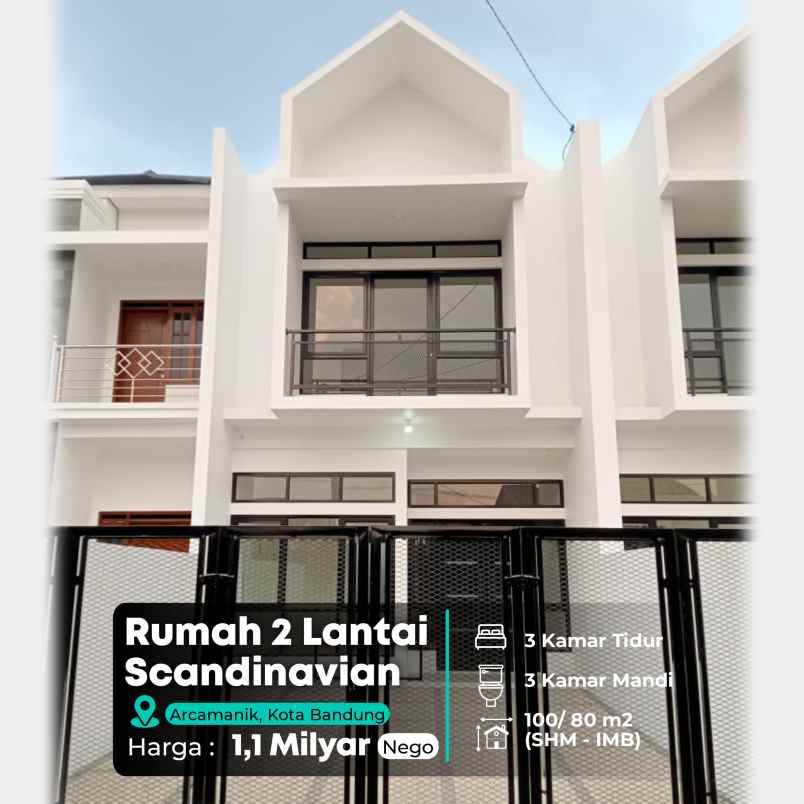 dijual rumah cisaranten kulon arcamanik