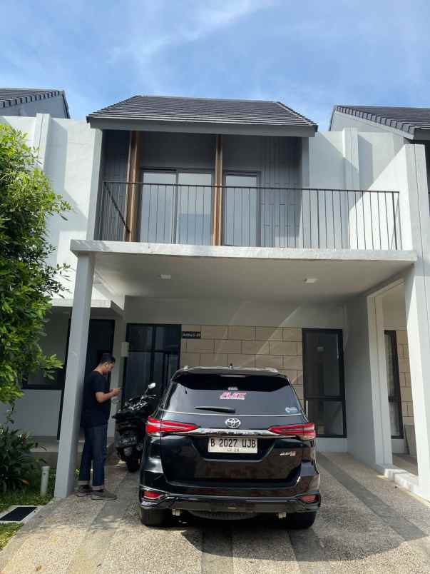 dijual rumah cluster anthia wisteria