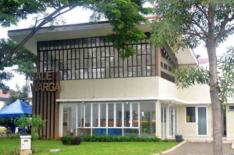 dijual rumah cluster palm spring jgc