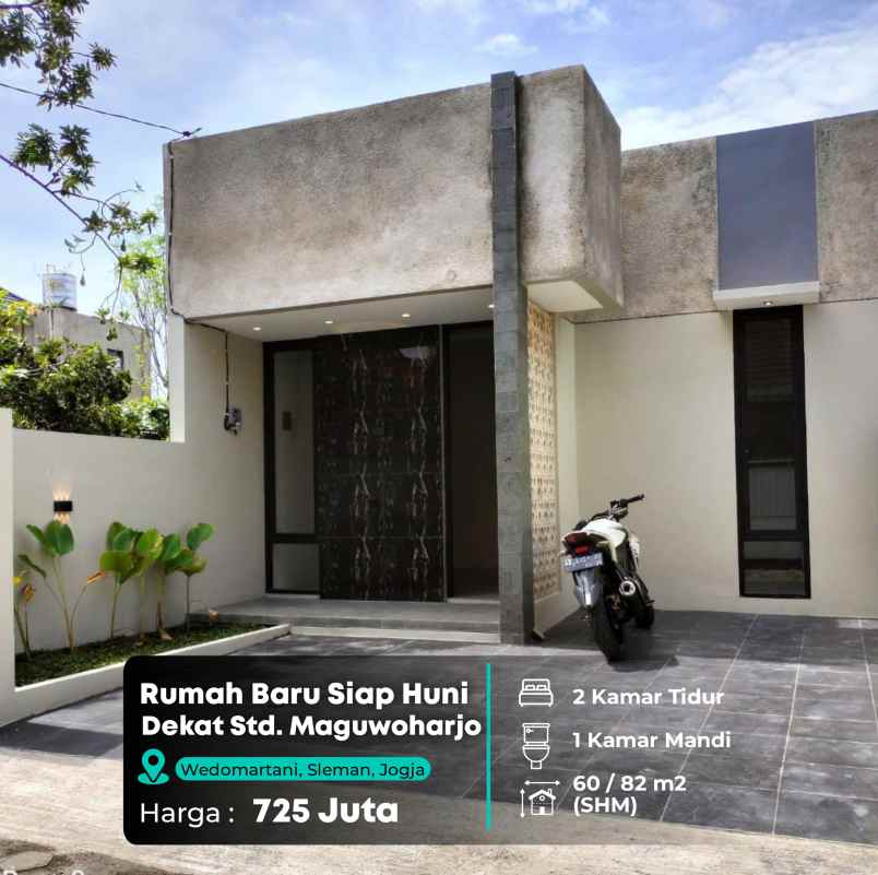 dijual rumah dekat stadion